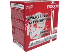 Fiocchi Shooting Dynamics 25 Rounds 12 Gauge 2.75" 1 oz 7.5 Shot Ammo