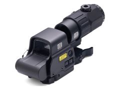 Eotech HHS V EXPS3-4 & G45 Magnifier 1-5x 1 MOA Red Dot/ 68 MOA Red Ring
