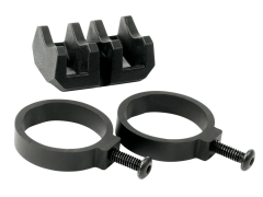Magpul Industries Corp Light Mount V-block And Rings, Magpul Mag614-blk Light Mount V-block & Rings
