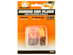 Walkers Game Ear Corded, Wlkr Gwp-epcord2pk  Corded Ear Plug  2pk