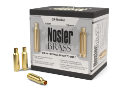 Nosler Brass, Nos 10085 Custom Brass 24 Nosler               100