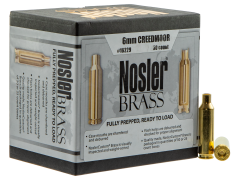 Nosler Brass, Nos 10229 Custom Brass 6mm Creedmoor            50