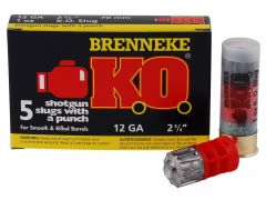 Brenneke K.O. 12 Gauge 2.75" 1 oz Slug SL122KO Ammo Buy