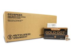 Speer Gold Dot 9mm 115 Grain HP (Case)