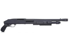 50673 Mossberg 500 FLEX Tactical Blued 12 Gauge 18.50" 3" 5+1 Fixed Pistol Grip Stock