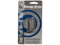 Savage Arms Mark II Series 22 LR/17 MACH 2 Magazine - 5 Round (Stainless Steel)