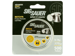 Sig Sauer Airguns Match, Sig Air-ammo-match-pb-177-500