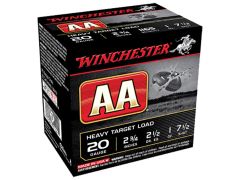 Winchester, AA Heavy Target, 20 Gauge, 7.5 shot, shotgun ammo, ammo for sale, Ammunition Depot