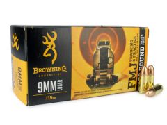 Browning Training & Practice 9mm 115 Grain FMJ B191800094 Ammo Buy