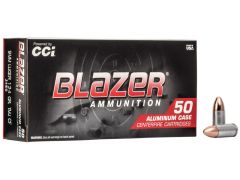 Blazer Clean-Fire, TMJ, TMJ ammo, 9mm ammo for sale, 9mm luger, Blazer ammo, Ammunition Depot