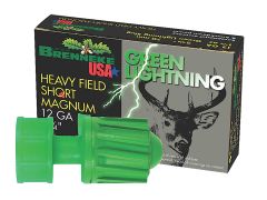 Brenneke Green Lightning, 12 Gauge, slug, shotgun ammo, 12 gauge for sale, ammo buy, Ammunition Depot