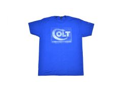 Colt Firearms Ridgeway T-Shirt, Blue (XXL)