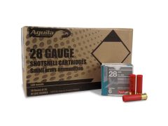Aguila, 28 Gauge, 6 Shot, aguila ammo, shotgun ammo, 28 gauge for sale, ammo buy, Ammunition Depot