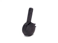 KCI Glock 17, 19, 19X, 34, 26, 45 9mm Drum Magazine - 50 Round (Black Polymer)