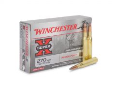 X2704 Box Winchester Super-X 270 Win 150 Gr Power-Point 20 Rounds