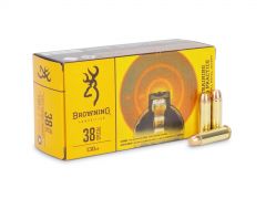 B191800382-BOX Browning Performance Target 38 Special 130 Gr FMJ