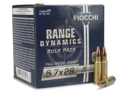 Fiocchi, Range Dynamics, 5.7x28mm, fmj, fmj for sale, 5.7x28, ammo for sale, fiocchi ammo, Ammunition Depot