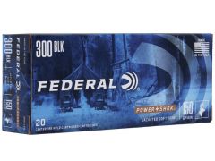 Federal Power-Shok 300 Blackout 150 Grain Jacketed Soft Point FED-300BLKB Ammo Buy