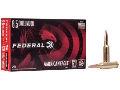 Federal American Eagle 6.5 Creedmoor 120 Grain TMJ (Box)