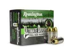 Remington Ultimate Defense, 45 ACP, BJHP, hollow point, 45 auto, ammo for sale, jhp for sale, Ammunition Depot