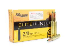 E270TH2-20 Sig Sauer Elite Hunter 270 Win 140 Grain Tipped