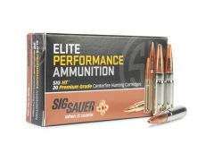 Sig Sauer Elite Hunting .300 AAC Blackout 120 Grain Solid Copper OT (Box)