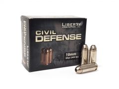 Liberty Civil Defense 10mm 60 Grain FHP (Case)