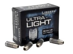 Liberty Ultra-Light, 9mm, Lead-Free, +P, Hollow Point Cavity, 9mm luger, 9mm ammo, Ammunition Depot