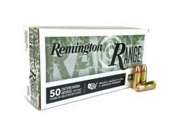 Remington Range, 9mm, FMJ ammo, 9mm fmj, 9mm luger, 9mm ammo, 9mm for sale, ammo for sale, 9mm luger for sale, Ammunition Depot