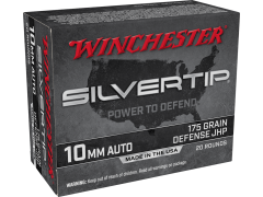 W10MMST-BOX Winchester Silvertip 10mm 175 Grain JHP