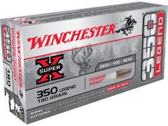 X3501-BOX Winchester Super-X 350 Legend 180 Grain Power-Point (Box)