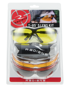 Radians T-85, Rad T85rc      Glasses 5 Lens Set