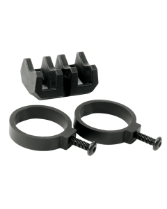 Magpul Industries Corp Light Mount V-block And Rings, Magpul Mag614-blk Light Mount V-block & Rings