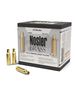 Nosler Brass, Nos 10085 Custom Brass 24 Nosler               100