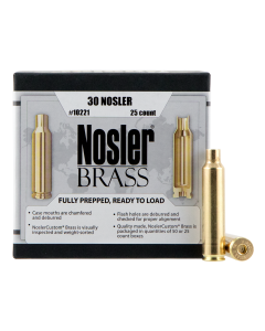 Nosler Brass, Nos 10221 Custom Brass 30 Nosler    25