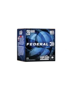 Federal Top Gun Sporting 25 Rounds 28 Gauge 2.75" 3/4 oz 7.5 Shot Ammo