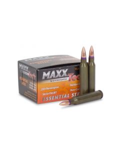 MTES223 MAXXTech Essential Steel 223 Remington 56 Grain FMJBT