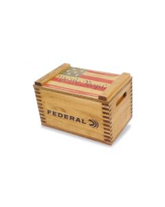 "We The People" Federal Wooden Crate - 9-3/4" x 6" x 6" (Crate)