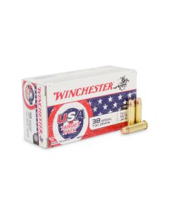 Winchester USA 38 Special 130 Grain FMJ