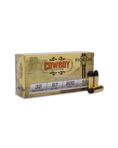 Fiocchi ammo, cowboy action, 32 sw long, lfp ammo, ammo for sale, Ammunition Depot
