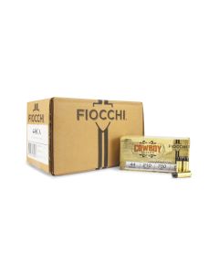 Fiocchi Cowboy Action, 44 Special, Lead Flat Point, lead flat nose, 44 special ammo, ammo buy, Ammunition Depot