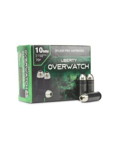 Liberty Overwatch 10mm 70 Grain Lead-Free Hollow Point Cavity