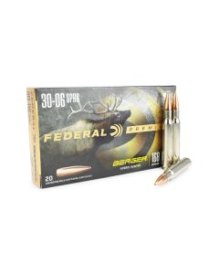 Federal Premium, 30-06 Springfield, Berger Hybrid Hunter, hybrid hunter, hunting ammo, Ammunition Depot