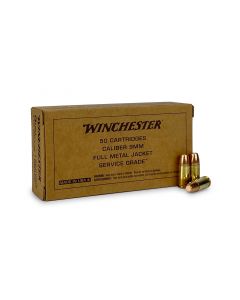winchester ammo, winchester 9mm ammo, 9mm ammo for sale, ammunition depot, fmj, 115 grain fmj, 9mm bullets, 9mm fmj