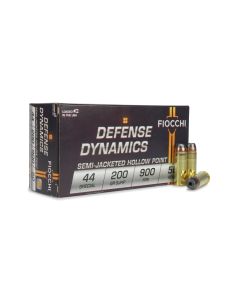 Fiocchi Defense Dynamics, 44 Special, SJHP, jhp, hollow point, fiocchi, ammo for sale, Ammunition Depot