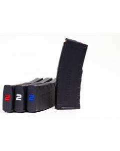 Amend2 MOD 2 AR-15/M16/M4 223/5.56 Magazine - 30 Round Special Edition 3 Pack (Red, White, Blue, Polymer) 3PACK556BLK30 Magazine Buy