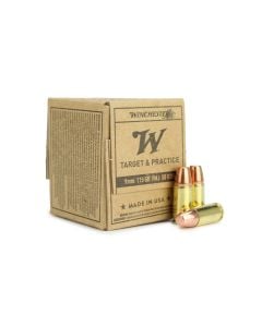 Winchester Service Grade 9mm Ammo for Sale, Buy 9mm 115 Grain FMJ Ammo, Winchester 9mm Bulk Ammo, Best Price 9mm Practice Ammo, 9mm Full Metal Jacket Rounds, Winchester 9mm Ammo Reviews, Ammunition Depot